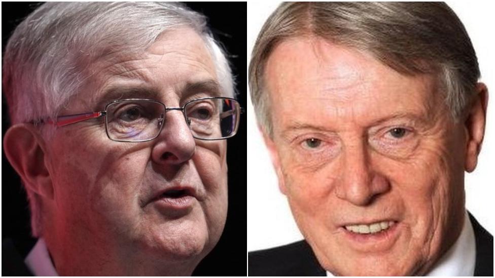 Mark Drakeford and Alun Michael