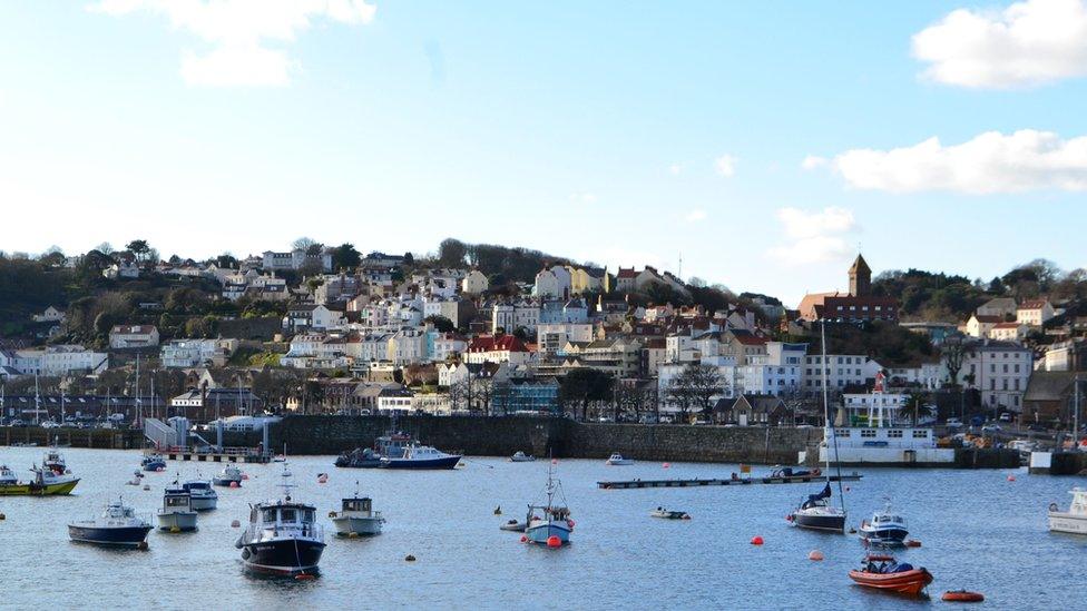 Guernsey harbour