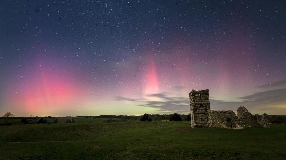 Knowlton Church in Dorset