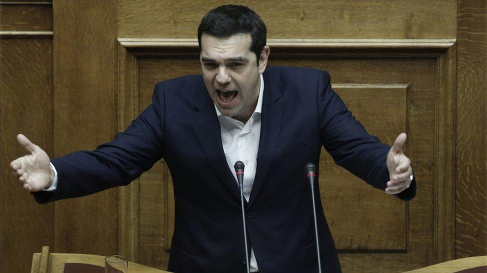 Greek Prime Minister Alexis Tsipras