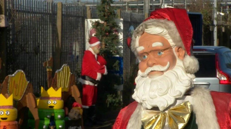 A model of Santa