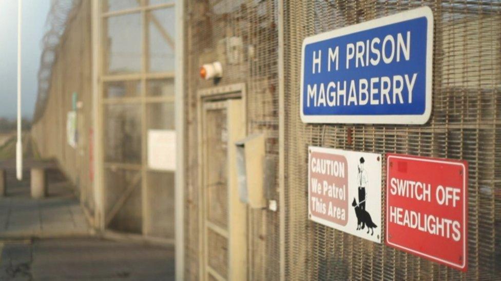 Maghaberry prison gates