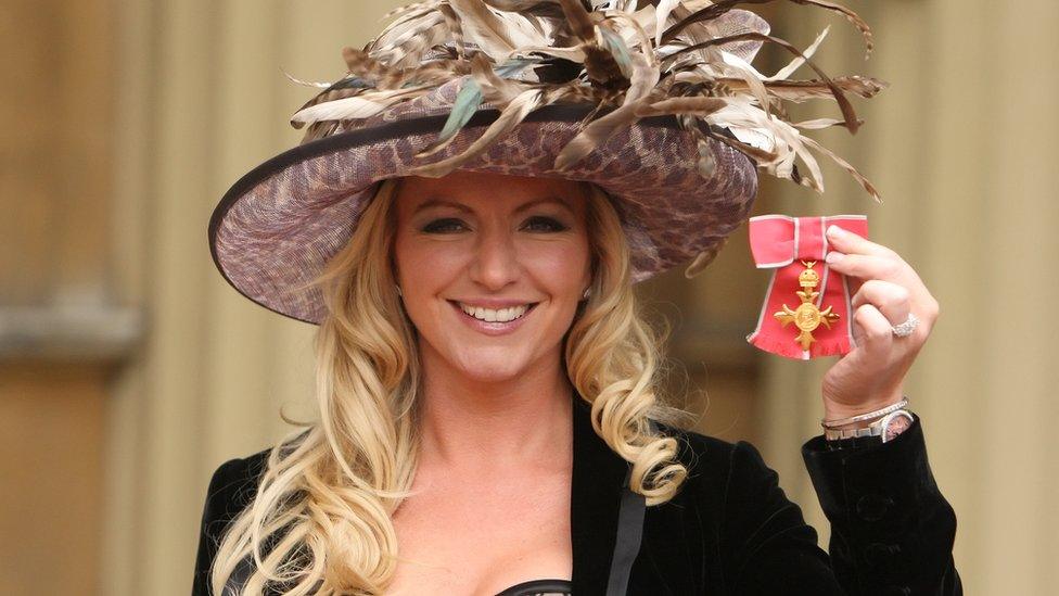 Michelle Mone was awarded an OBE in 2010