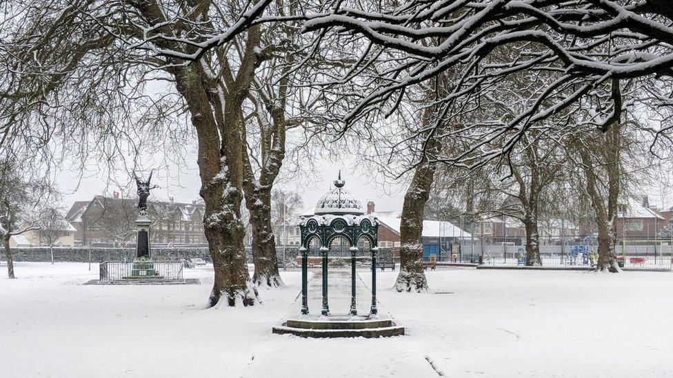 Grange Gardens in Grangetown, Cardiff