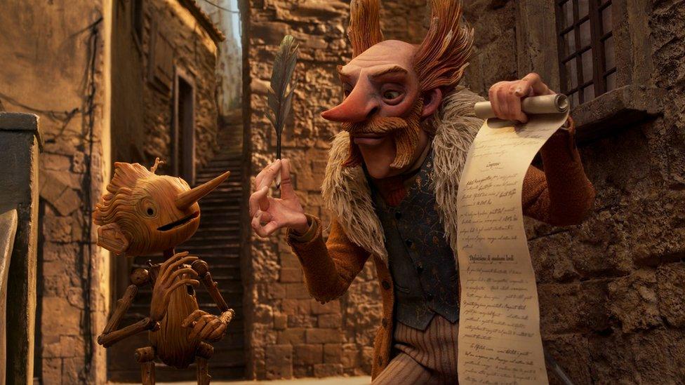 A still from Pinocchio