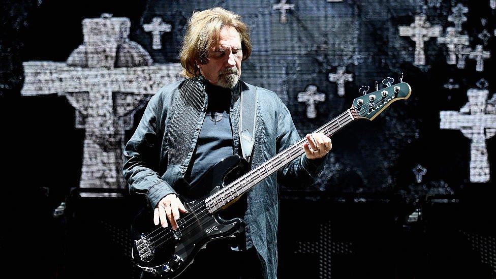 Geezer Butler performing in 2016