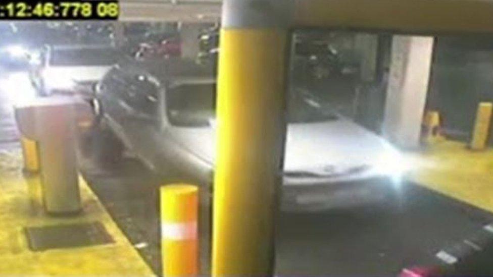 CCTV from Eastgate Street car park