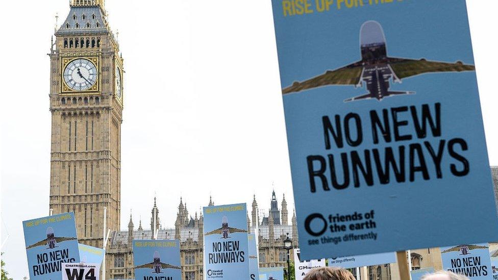 Friends of the Earth protesters in Parliament Square