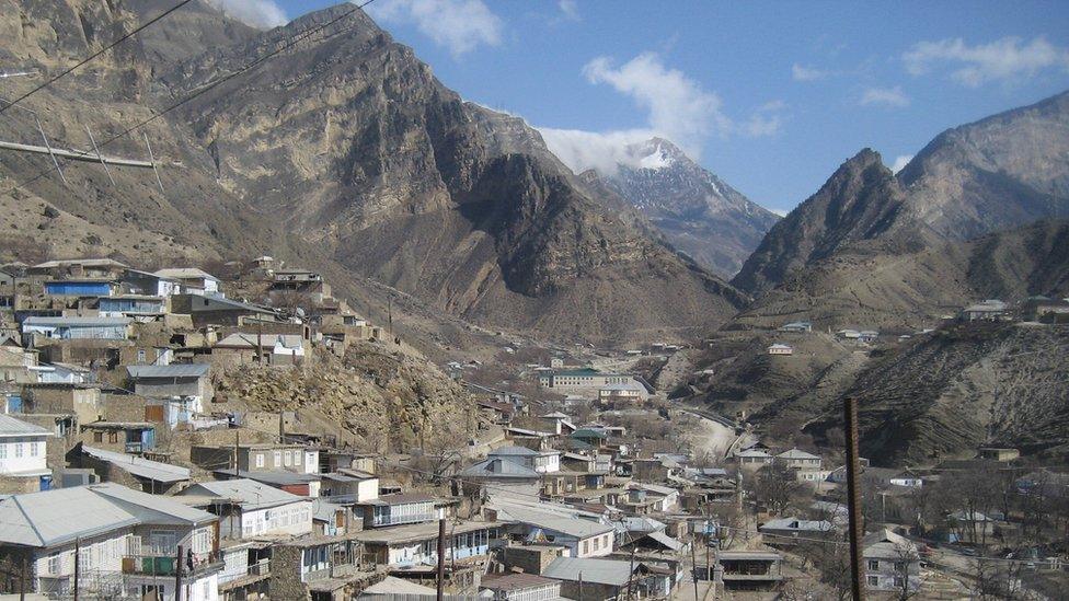 Village in Dagestan, file pic