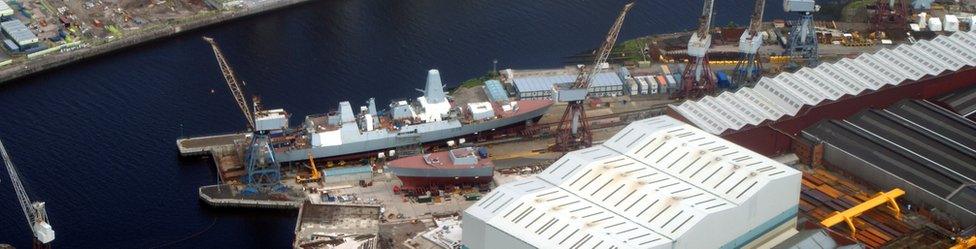 Clyde shipyard