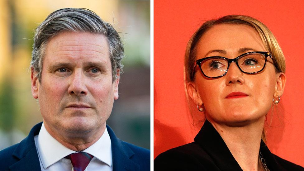 Keir Starmer and Rebecca Long Bailey