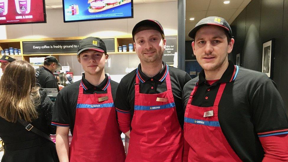 Greggs employees