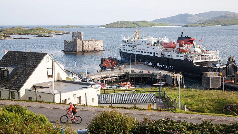 Ferry at Castlebay