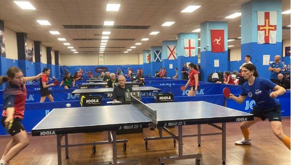 Table tennis competition