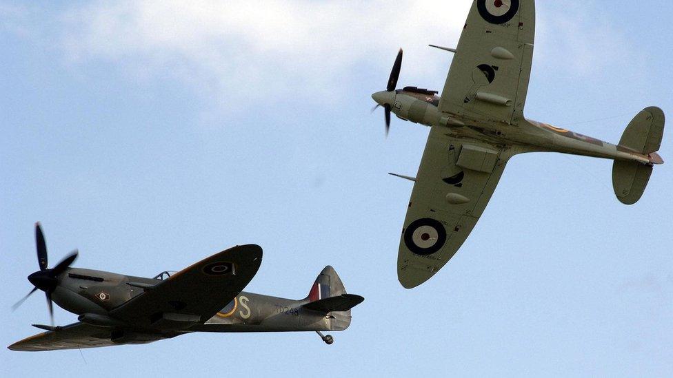 Spitfires at Imperial war Museum