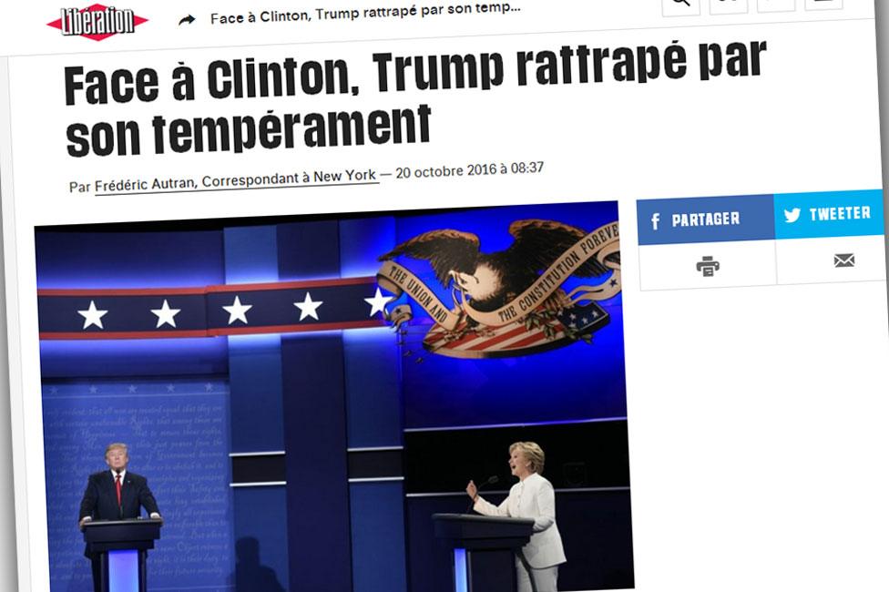 Screengrab from French news website Liberation