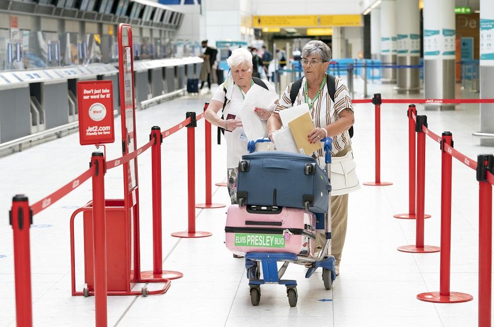 Women at airport