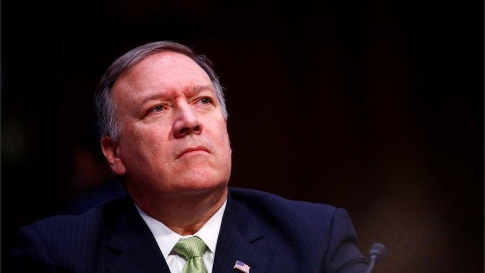 CIA chief Mike Pompeo, 30 November 2017