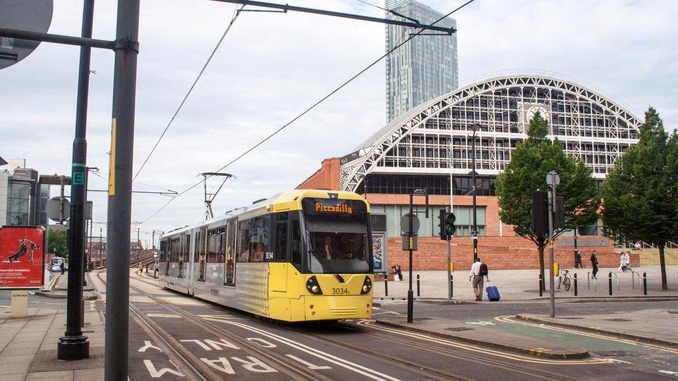 Manchester tram