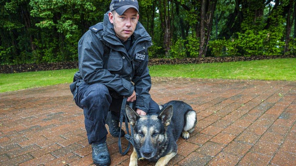 PC Jason Brinklow and PD Cass