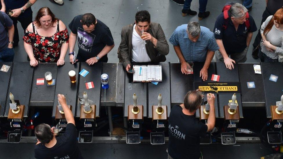 GBBF drinkers