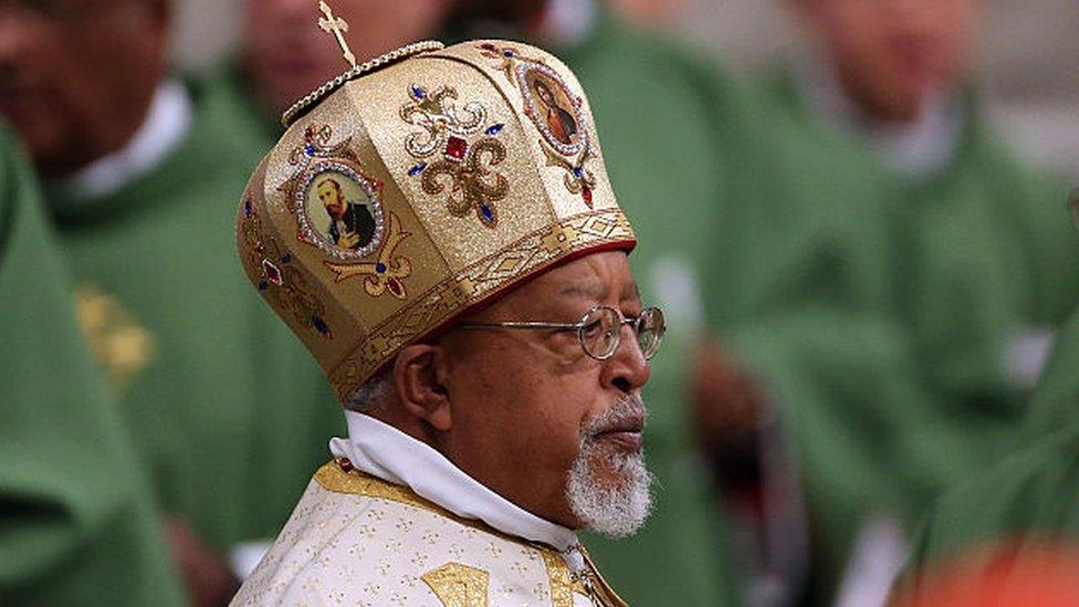 Cardinal Berhaneyesus Demerew in 2015