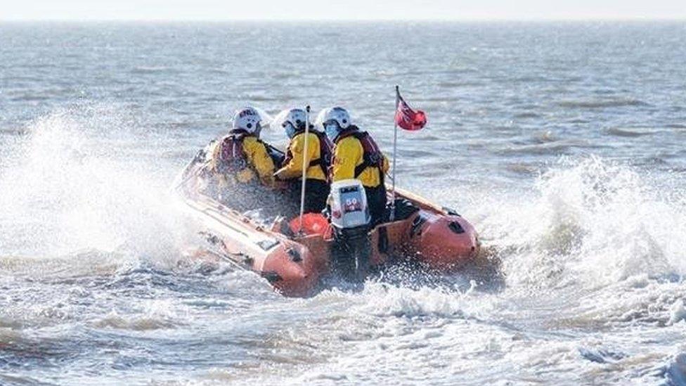 West Kirby RNLI inshore lifeboat