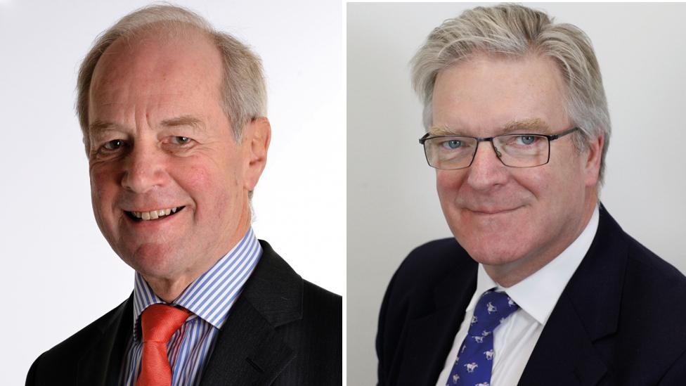 Peter Lilley and Sir Edward Garnier