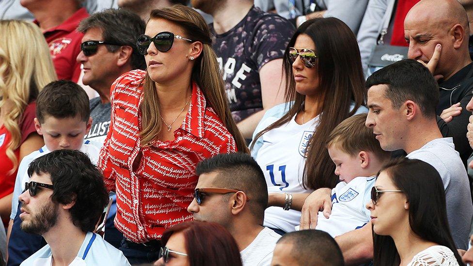 Coleen Rooney and Rebekah Vardy