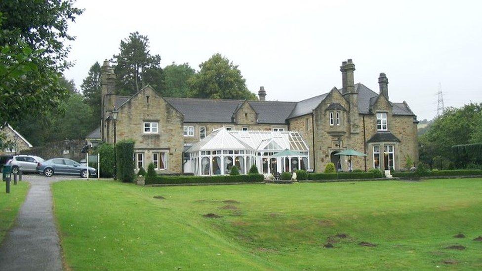 Bryngarw house in Bryngarw park