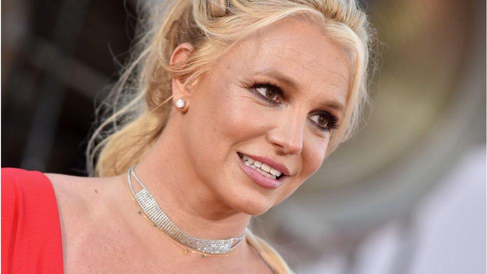 Britney Spears pictured at a film screening in 2019