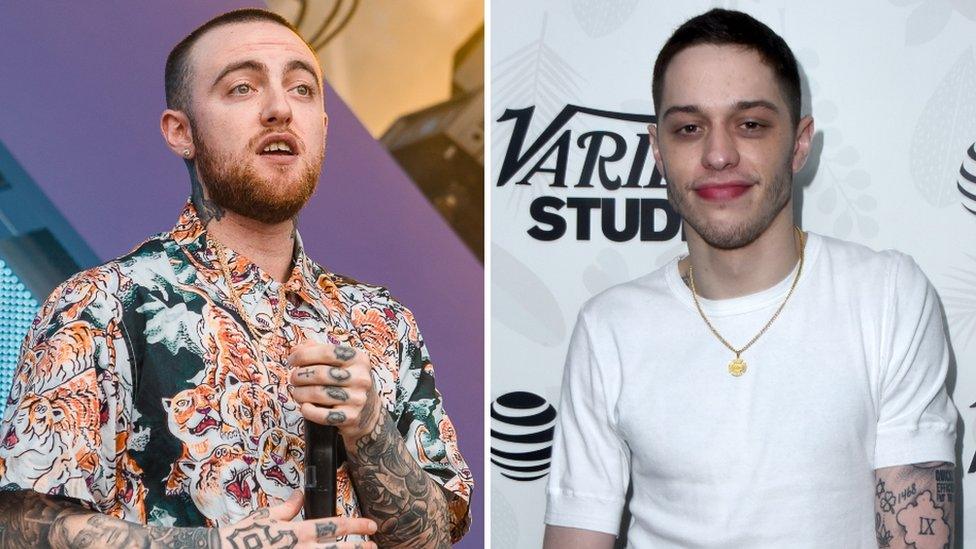 Mac Miller and Pete Davidson