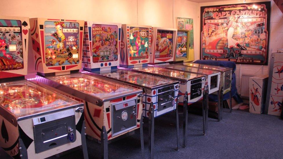 Pinball machines