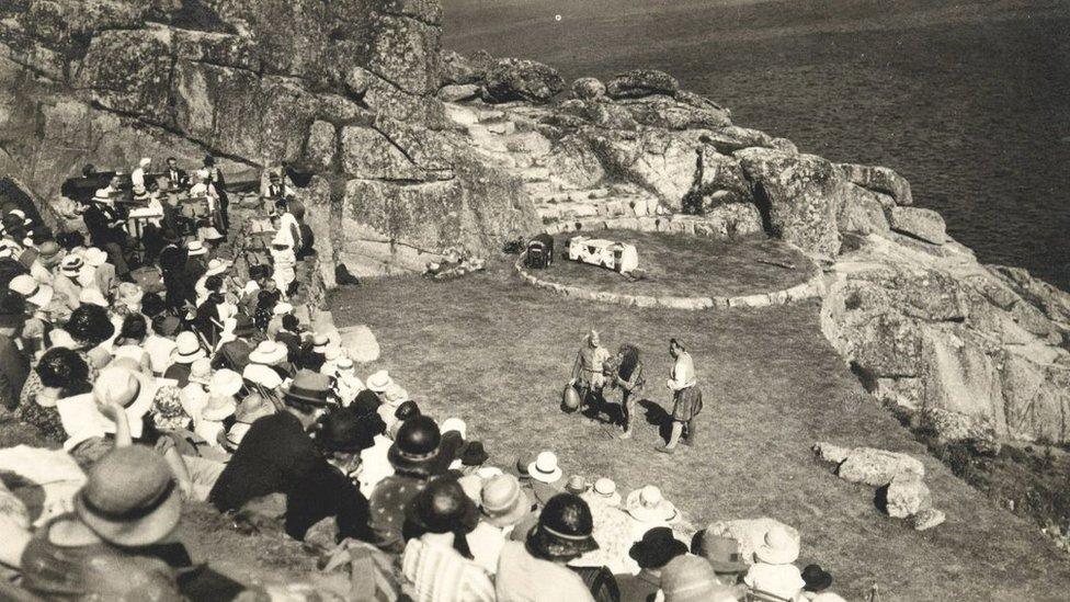 The Tempest at the Minack in 1932