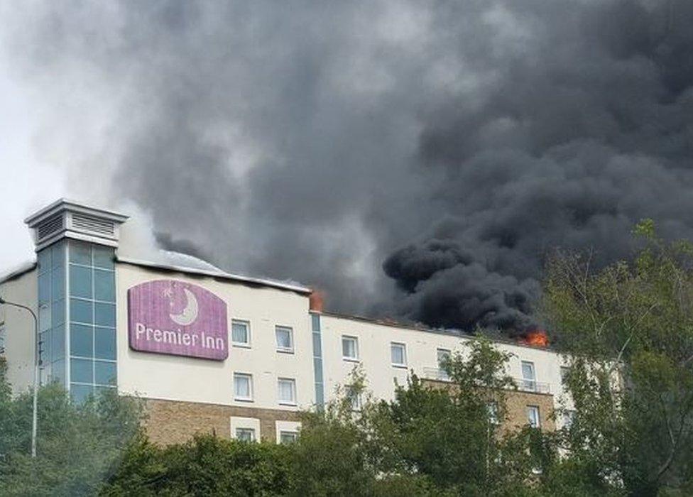 Hotel fire