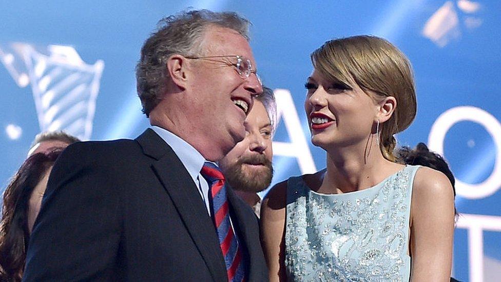 Scott and Taylor Swift