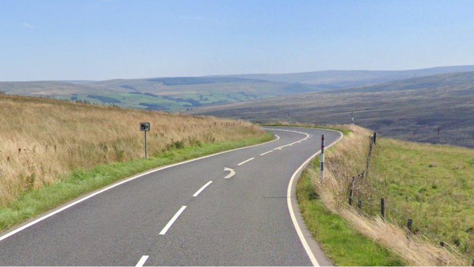 Streetview of part of the road