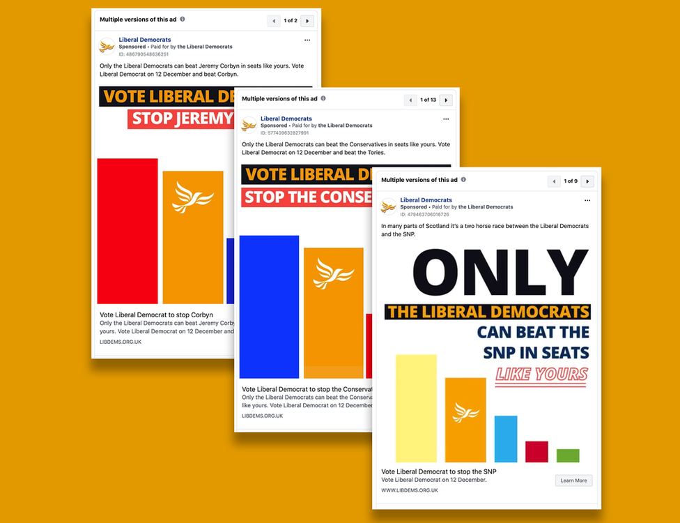 Liberal Democrats ads