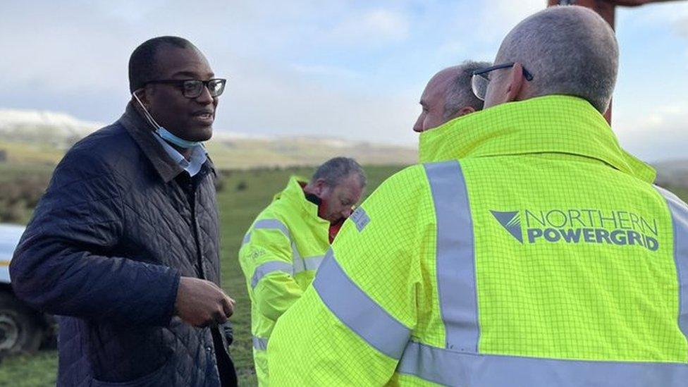 Kwasi Kwarteng speaks to engineers