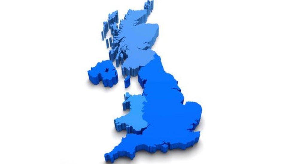 UK map