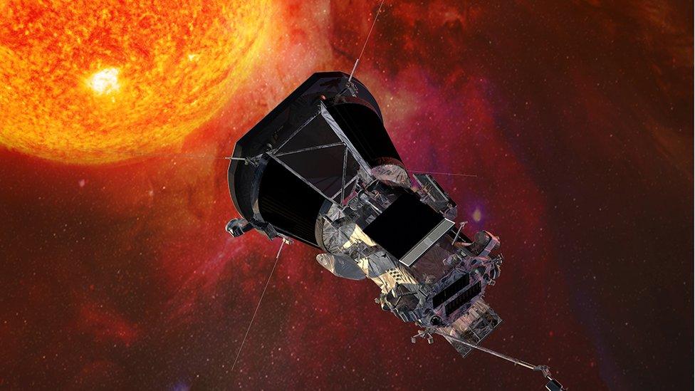 Artwork: Parker Solar Probe