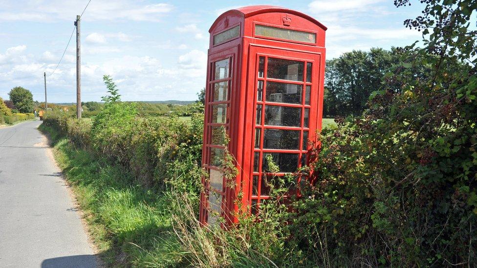 telephone box