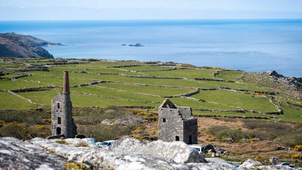 Old mine workings in Cornwall