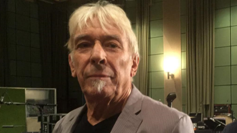 John Cale at the BBC's Maida Vale studios