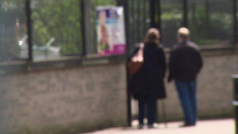 Parents at children's centre