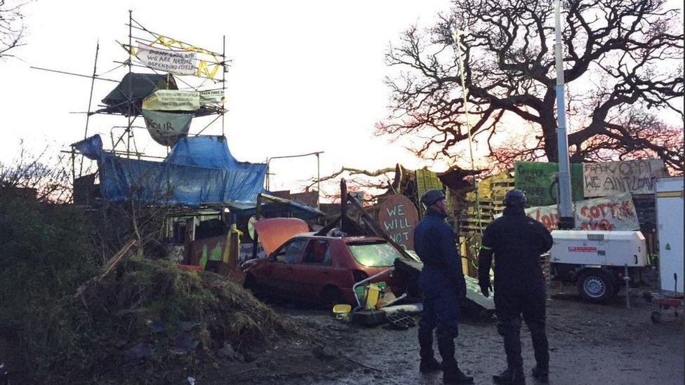 Upton anti-fracking camp