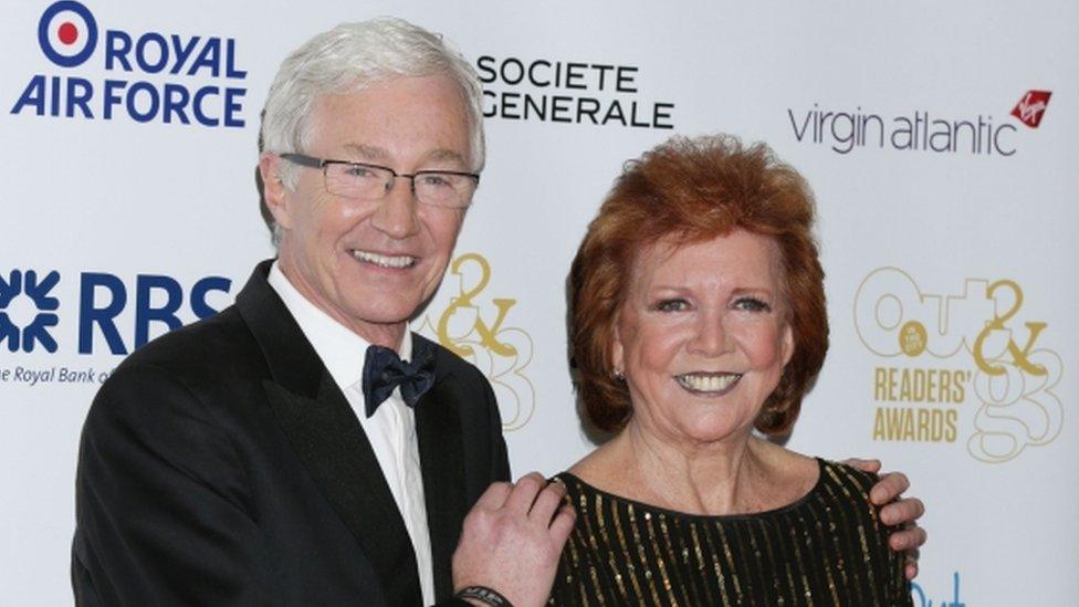 Paul O'Grady and Cilla Black
