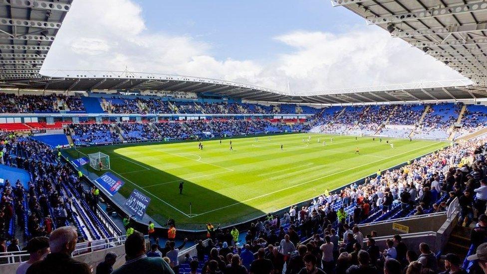 Reading FC's Select Car Leasing Stadium basking in the summer sunshine ahead of the 2023-23 League One season.