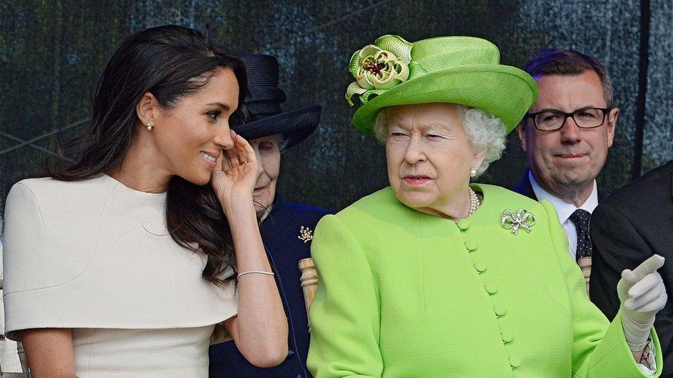 Meghan, Duchess of Sussex and the Queen