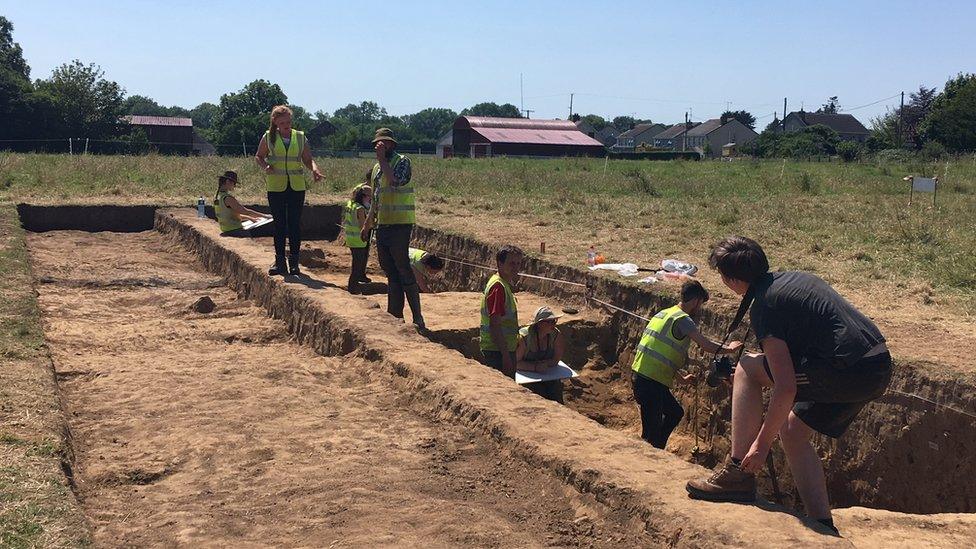 Dig at Brockagh, County Tyrone